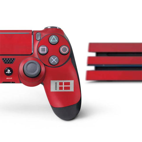 Denmark Soccer Flag PS4 Pro Bundle Skin
